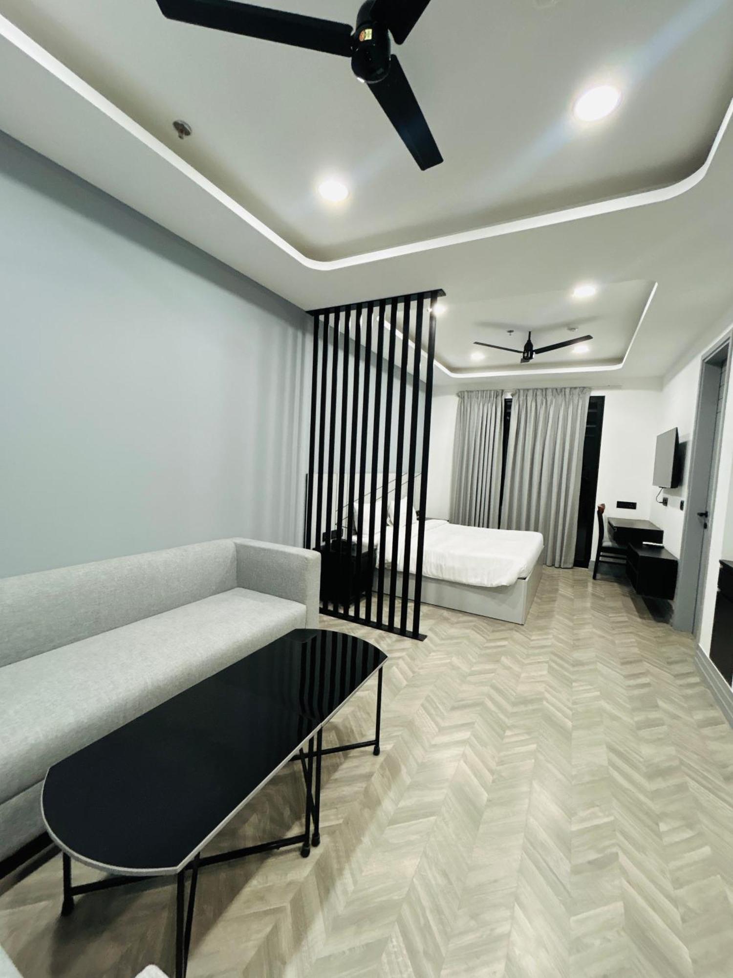 Bedchambers Serviced Apartment, Golf Course, Gurgaon Exteriör bild